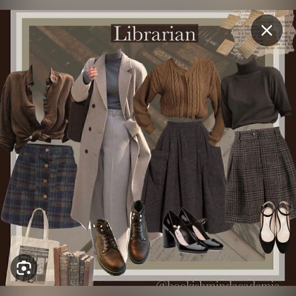 Come see my live show! In the Library with the Dark Academia Librarian style. - Picture 7 of 16